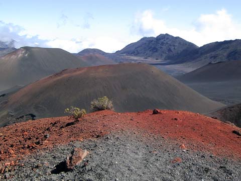  Inside the crater